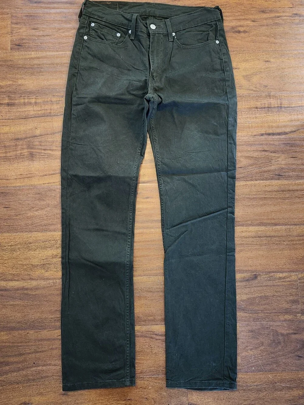 Mens Levi Strauss Olive Green Not Perfect Color In Picture Jeans 32 X 34